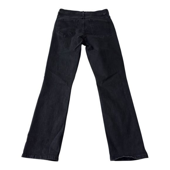 MOTHER Denim Black The Mid Rise Dazzler Ankle Not Guilty Jeans Women's Size 28 - Picture 10 of 10
